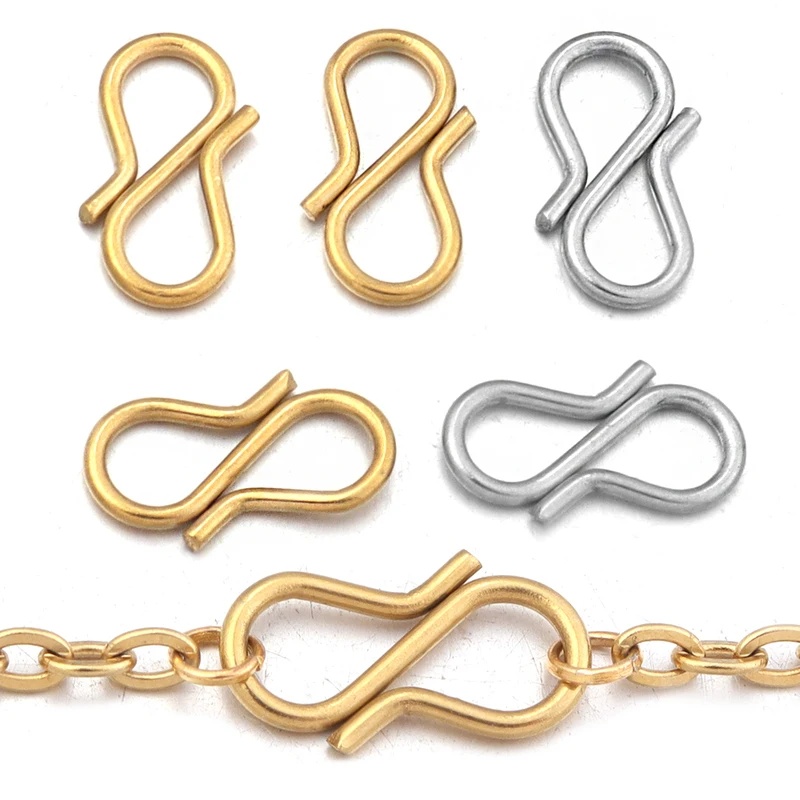 Jewelry Making Chain - 30 crochets de finition en forme