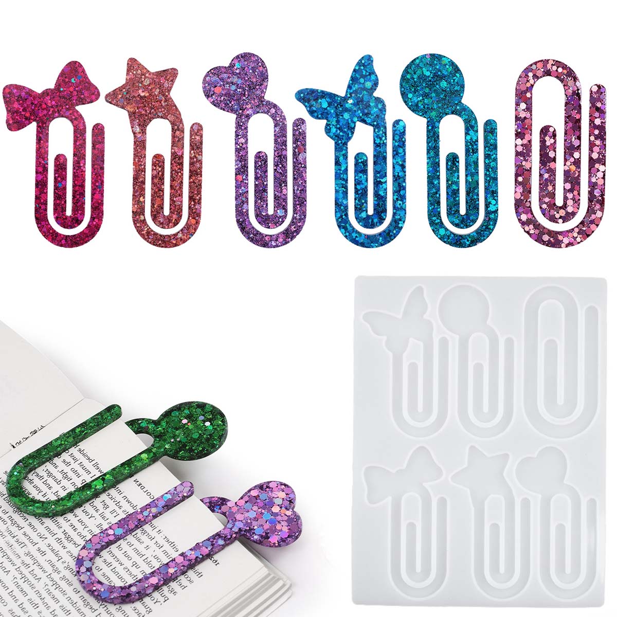 Resin Mold Jewelry - Moule en résine époxy cristal, bricolage,