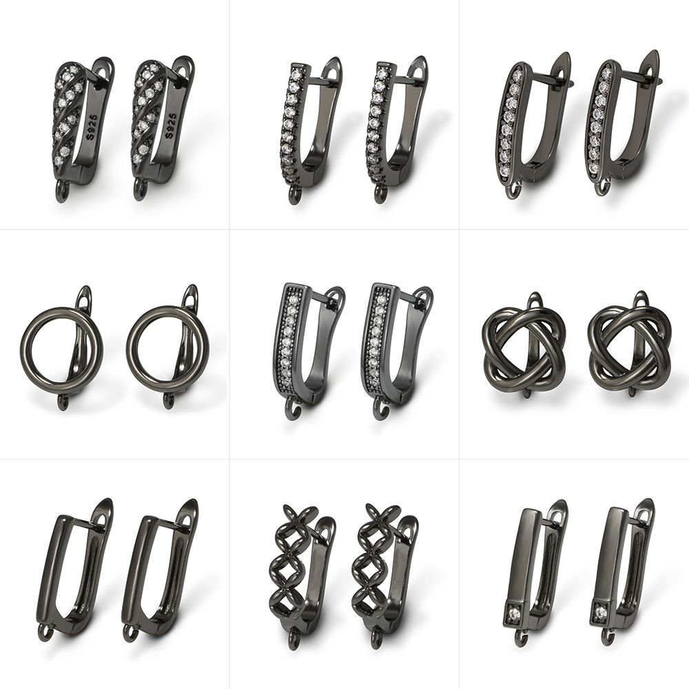 Jewelry Making Articles - YANASI 1 Paire de crochets d'oreilles