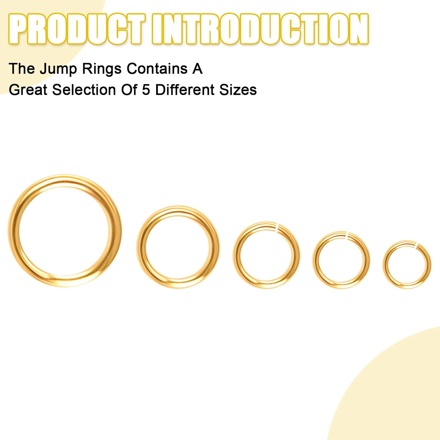 Kit d'anneaux de saut en or Ph - Jump Ring Assorted avis et prix