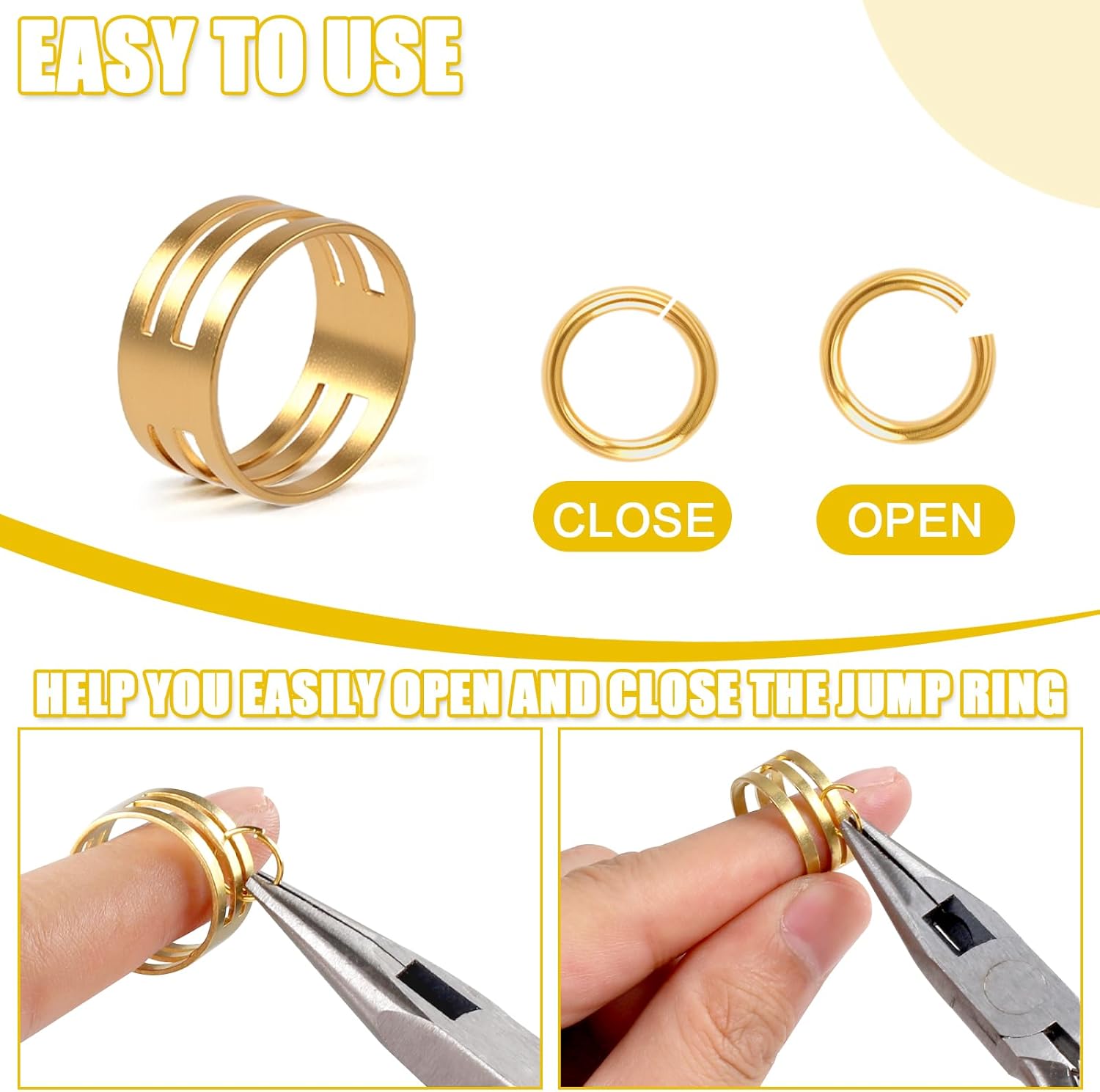 Kit d'anneaux de saut en or Ph - Jump Ring Assorted avis et prix