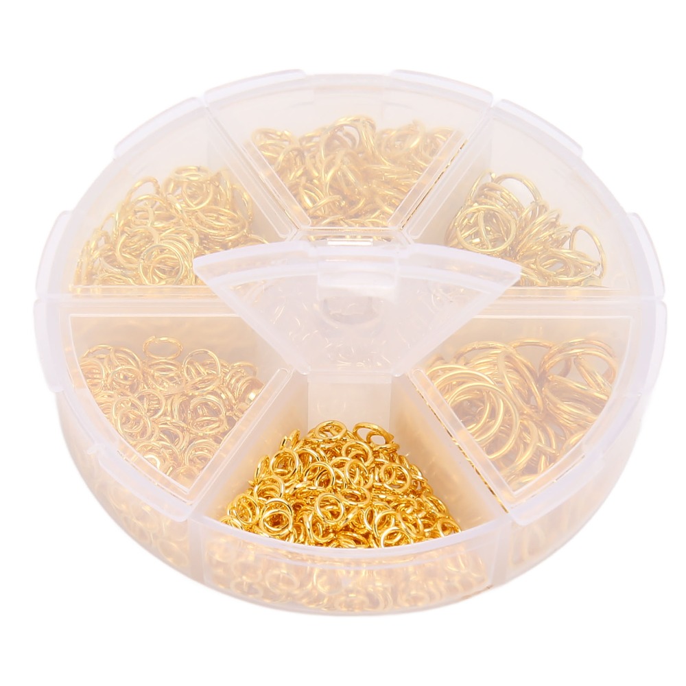 Lot de 5 anneaux de jonction d - Jump Ring Assorted avis et prix