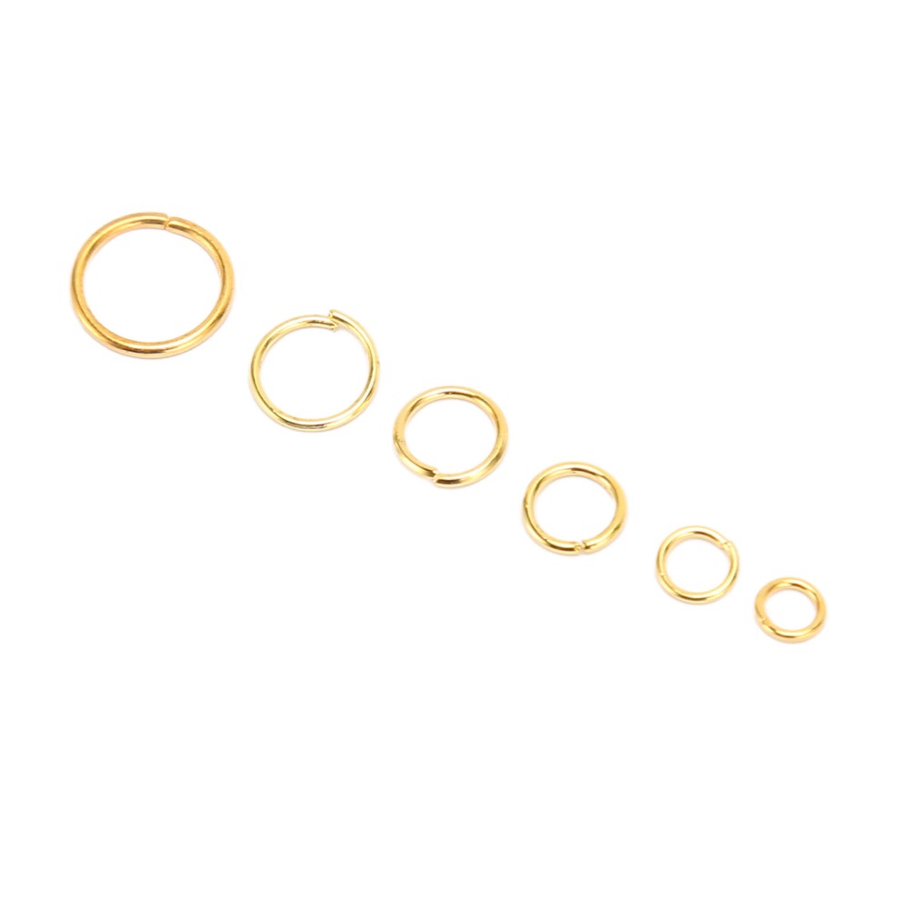 Lot de 5 anneaux de jonction d - Jump Ring Assorted avis et prix