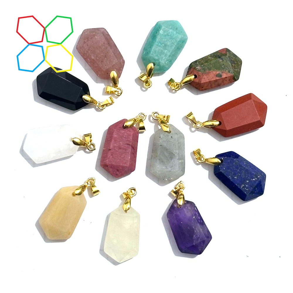 10 pendentifs en pierre nature - Jewelry Making Amazon avis et prix