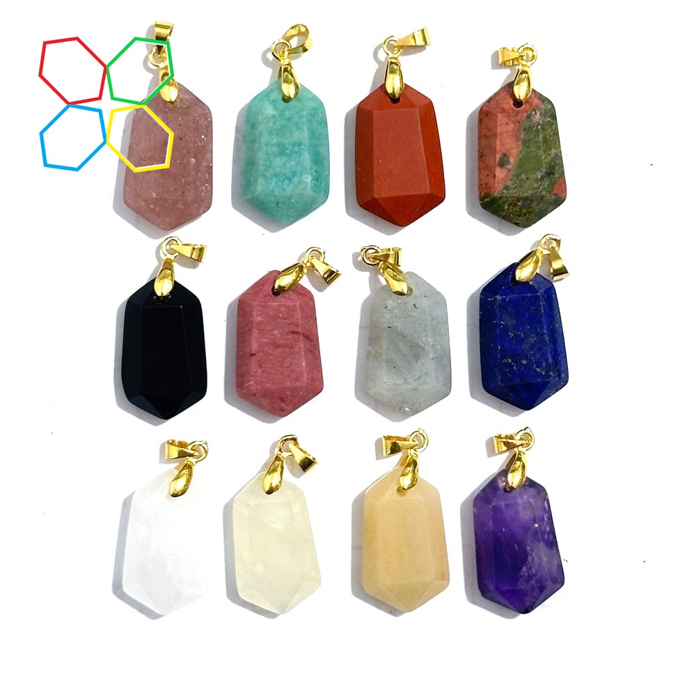 10 pendentifs en pierre nature - Jewelry Making Amazon avis et prix