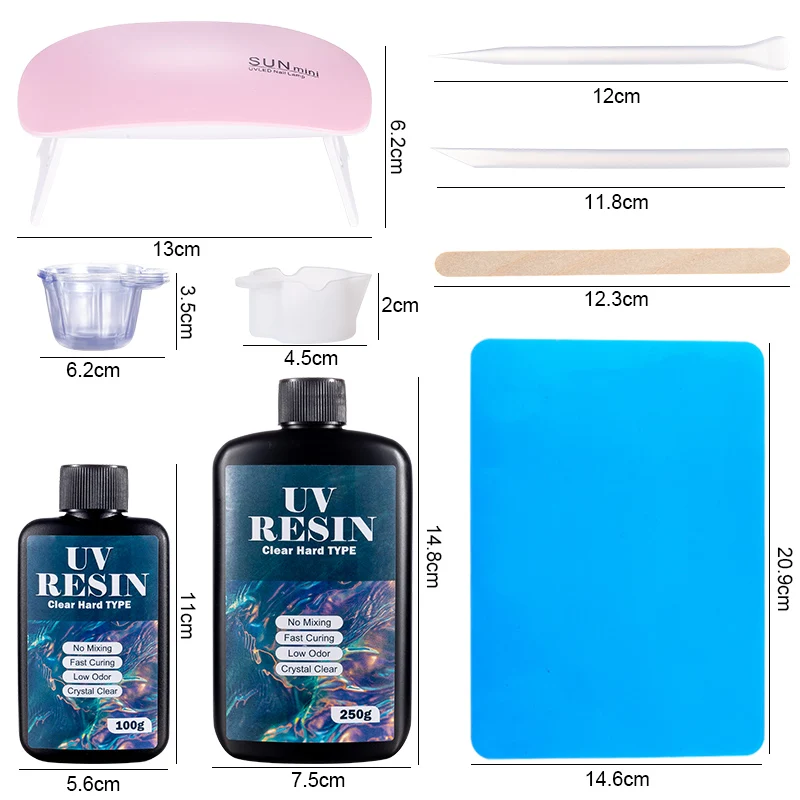Résine UV transparente 100g/25 - Resin Mold Jewelry avis et prix