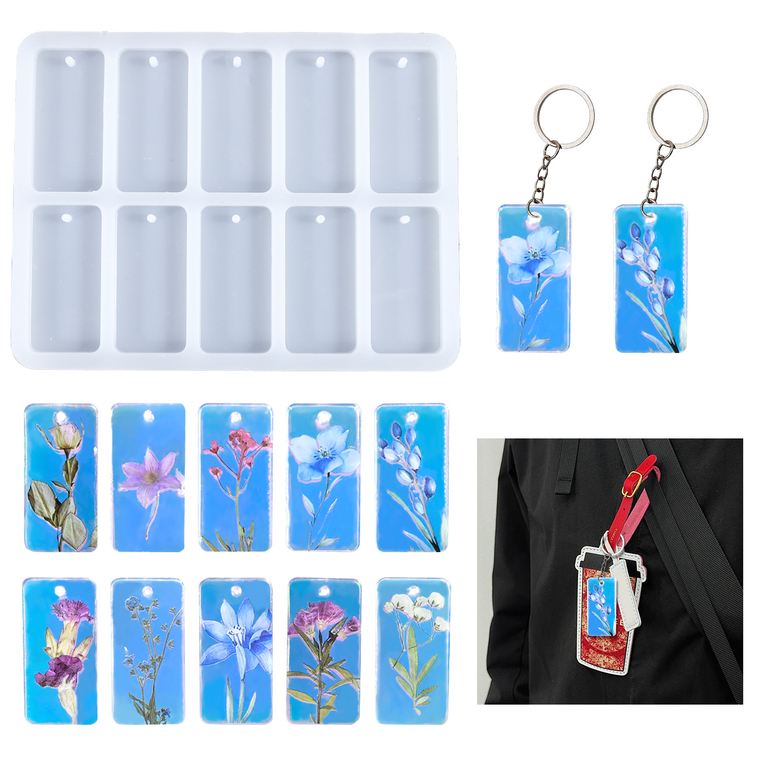 Moule en silicone DIY pour pen - Resin Mold Jewelry avis et prix