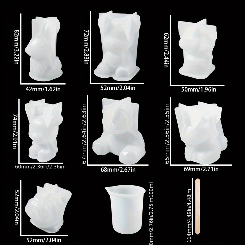 Ensemble de 19 moules en résin - Resin Mold Jewelry avis et prix
