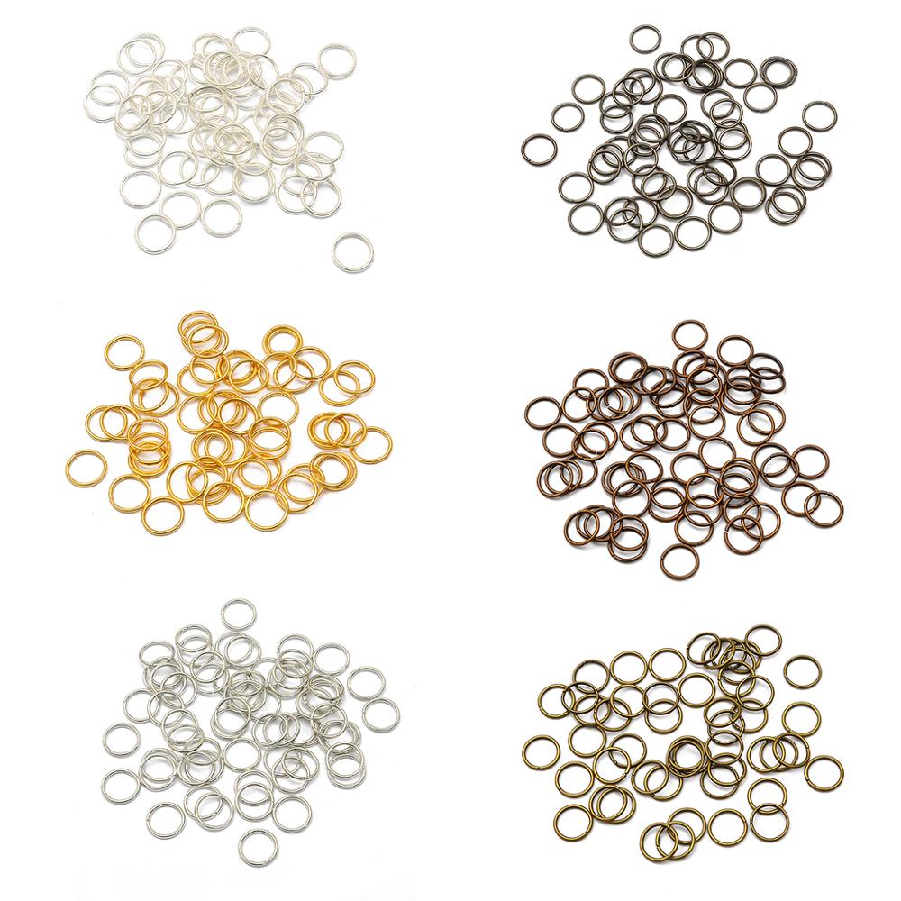 50-500 pièces 3-18mm boucle cl - Jump Ring Assorted avis et prix