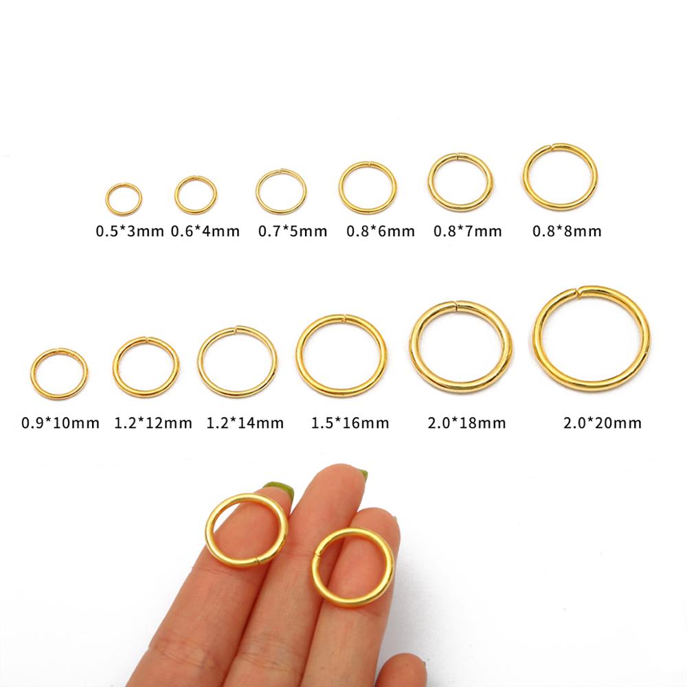 50-500 pièces 3-18mm boucle cl - Jump Ring Assorted avis et prix