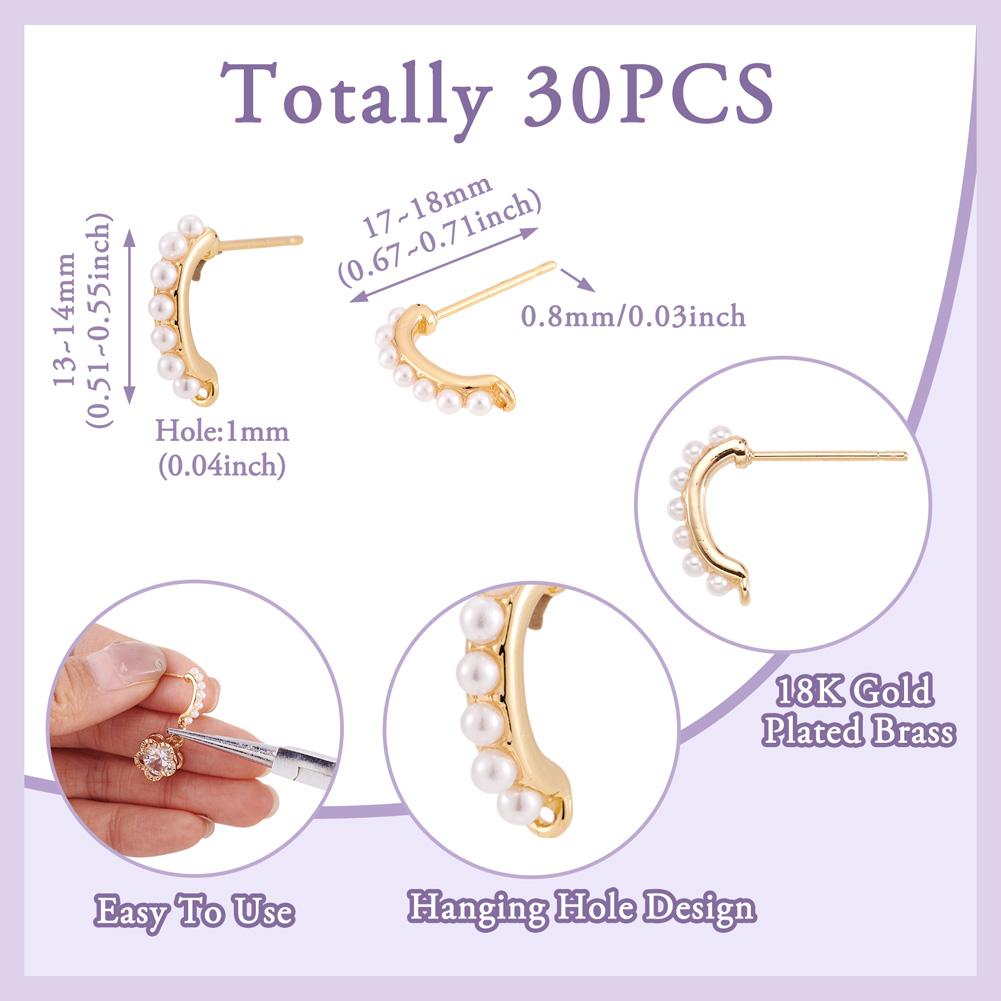 30 pièces de composants de bou - Jewelry Making Set avis et prix