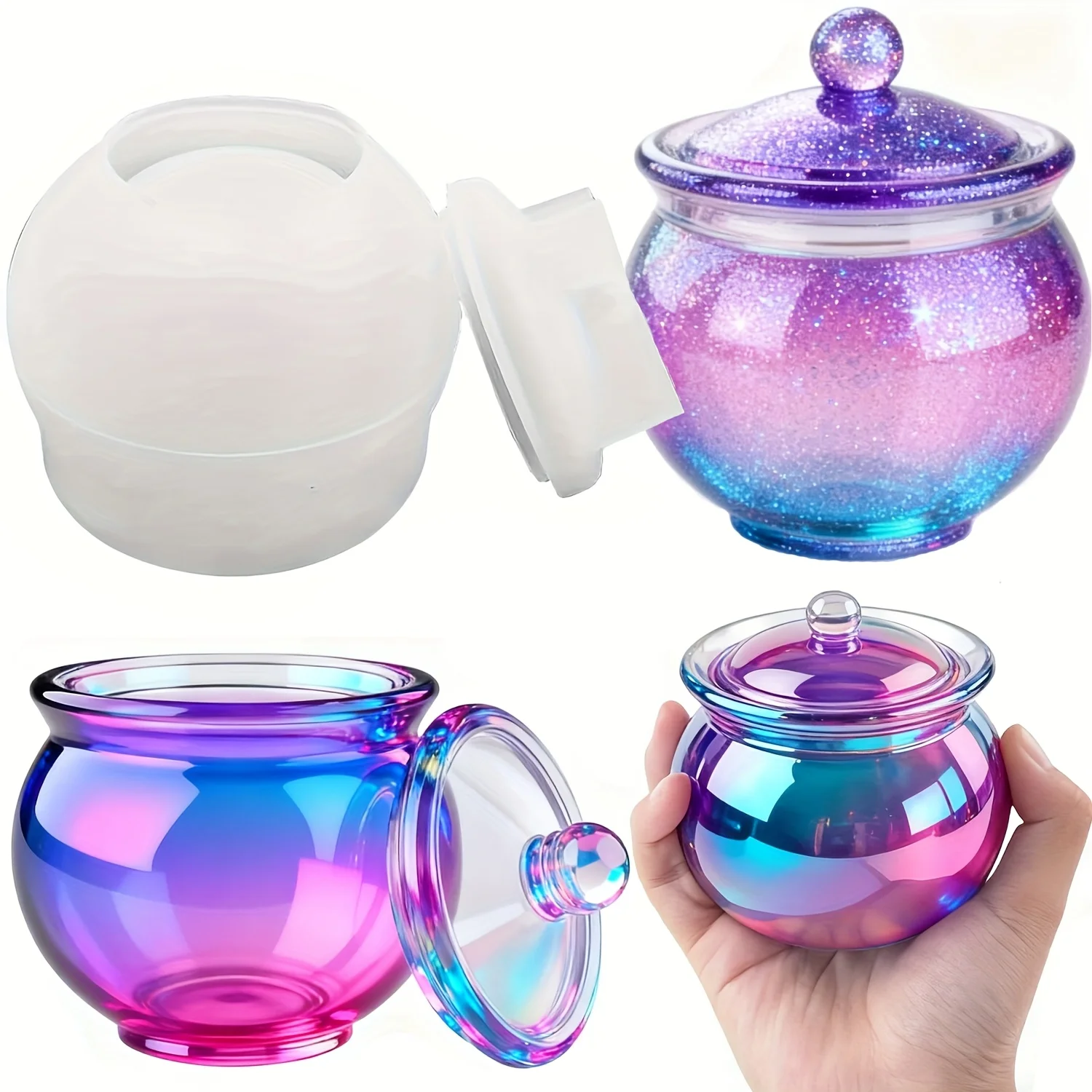 1 jeu de moules ronds en résin - Resin Mold Jewelry avis et prix